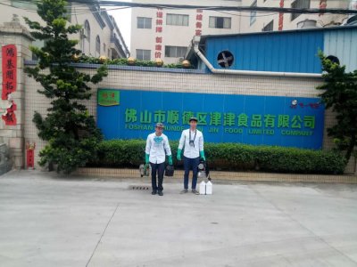 佛山順德津津食品害蟲防